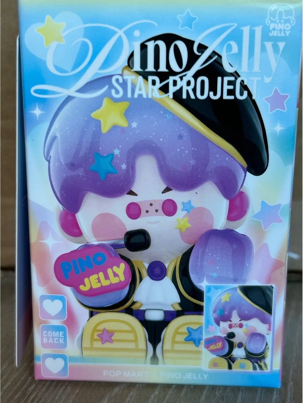 Pino Jelly Athletics figure Star Project Pop Mart sealed in bag